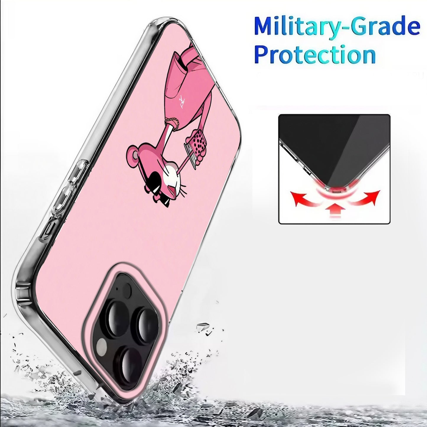 Pink Panther 🎀🐾 Phone Case