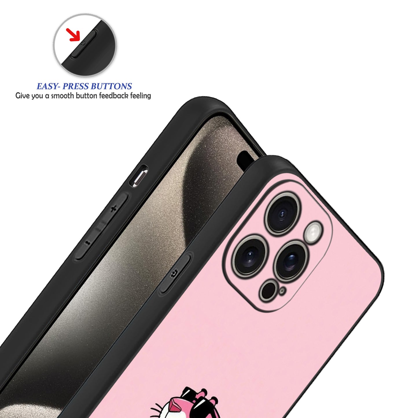 Pink Panther 🎀🐾 Phone Case