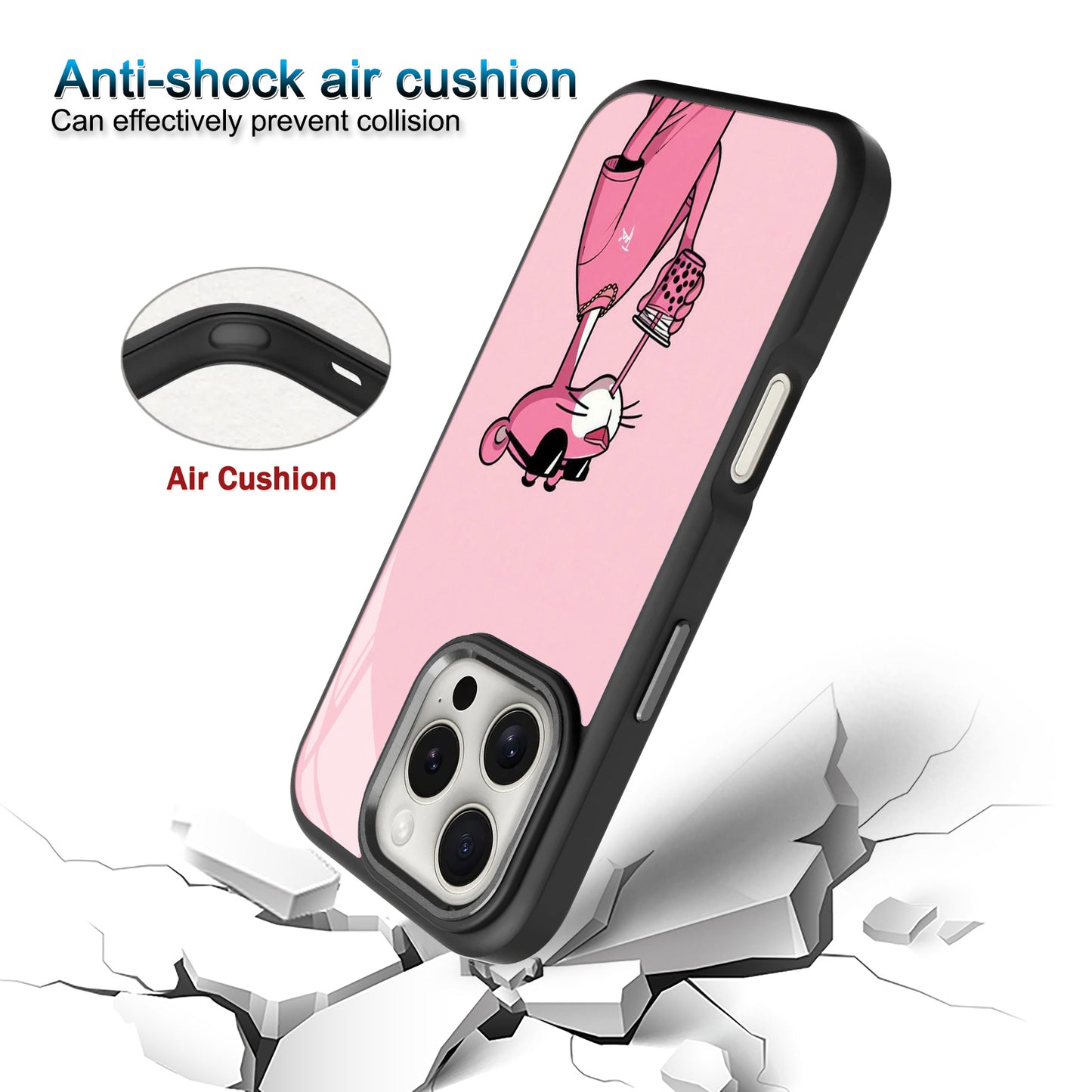 Pink Panther 🎀🐾 Phone Case
