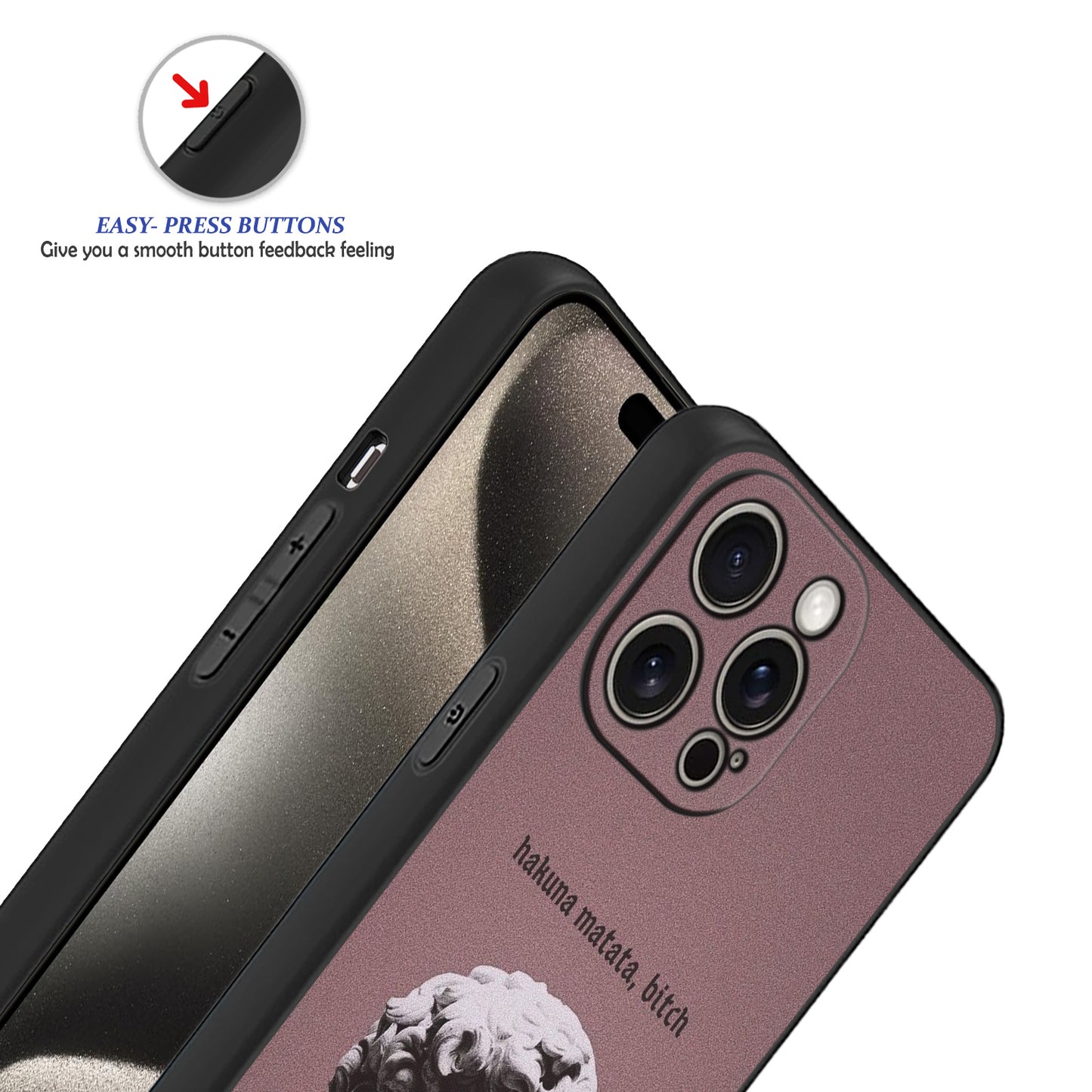 Hakuna Matata B*h 😎🦁 Phone Case