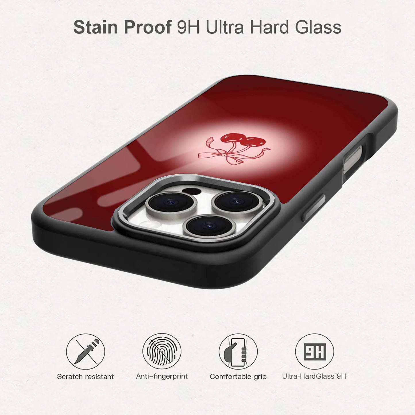 🍒 Cherry Bow Phone Case