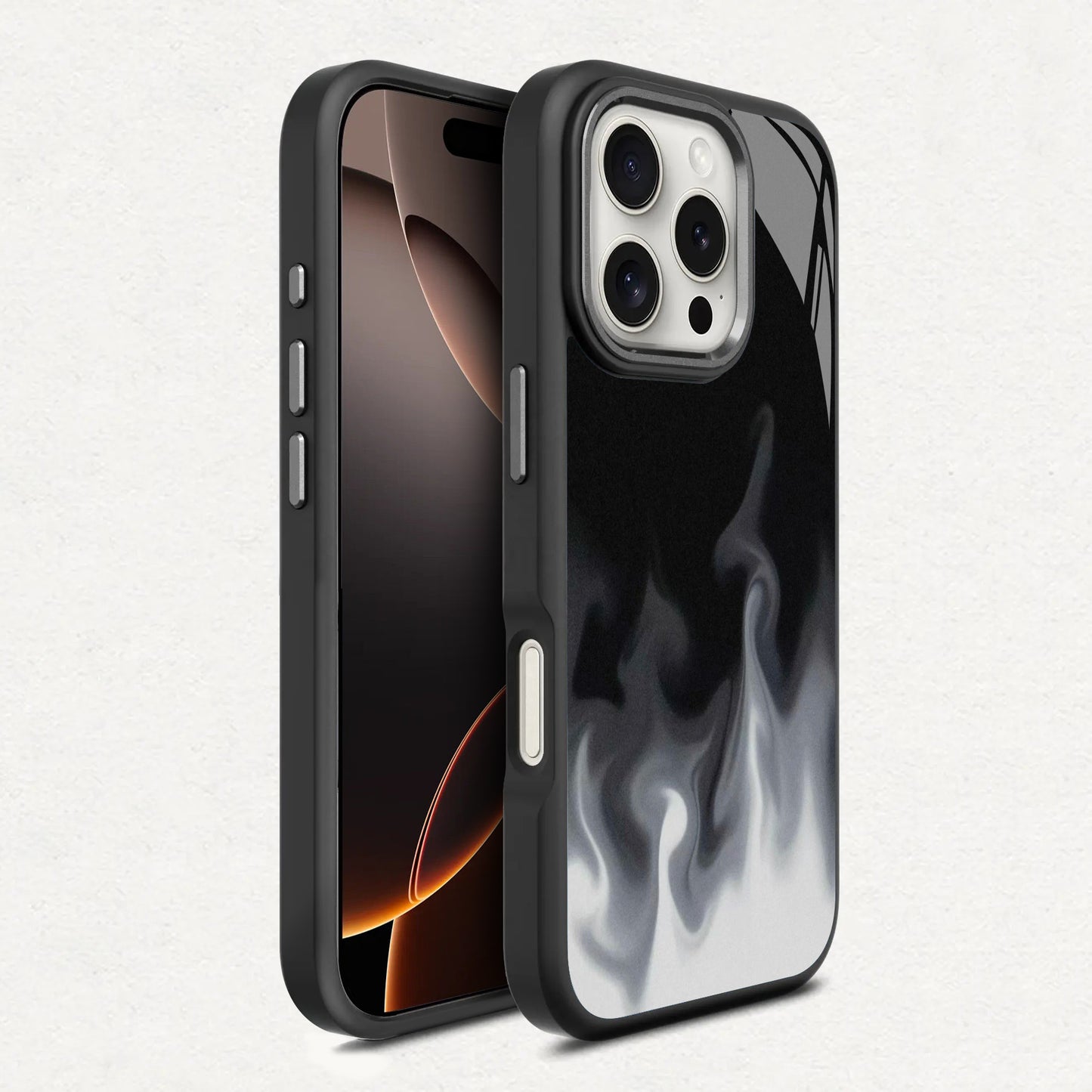 Grey Smoke 🌫️⚫ Phone Case