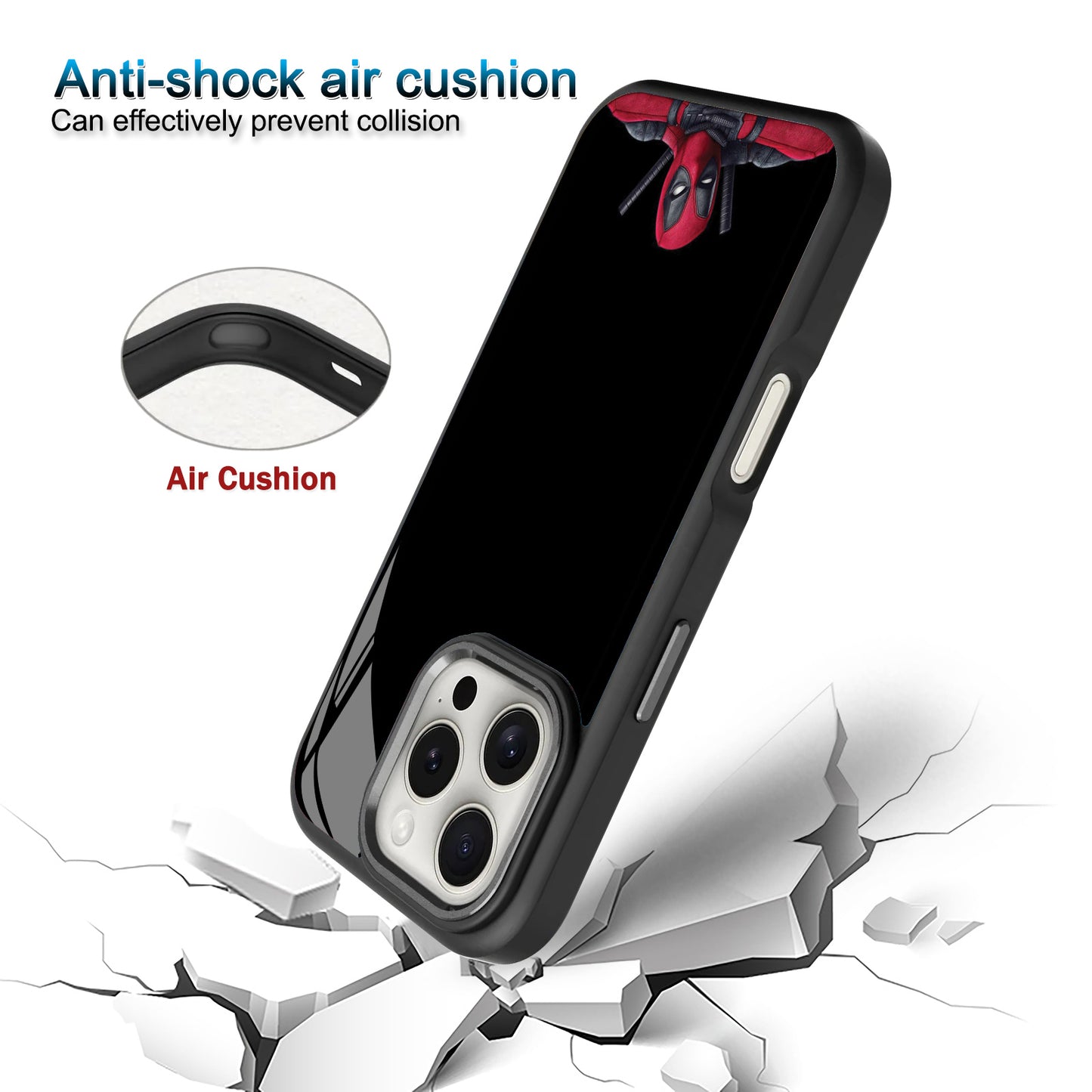 Deadpool 💀🔥 Phone Case