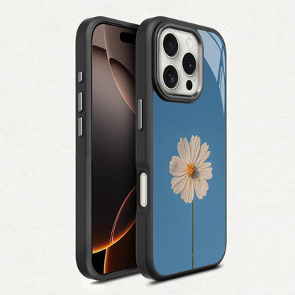White Flower 🌼☁️ Blue Sky Phone Case