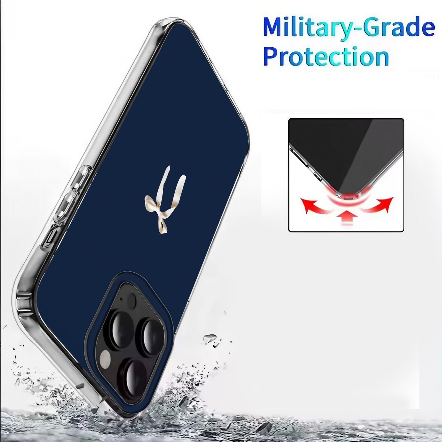 White Ribbon 🎀🤍 Phone Case