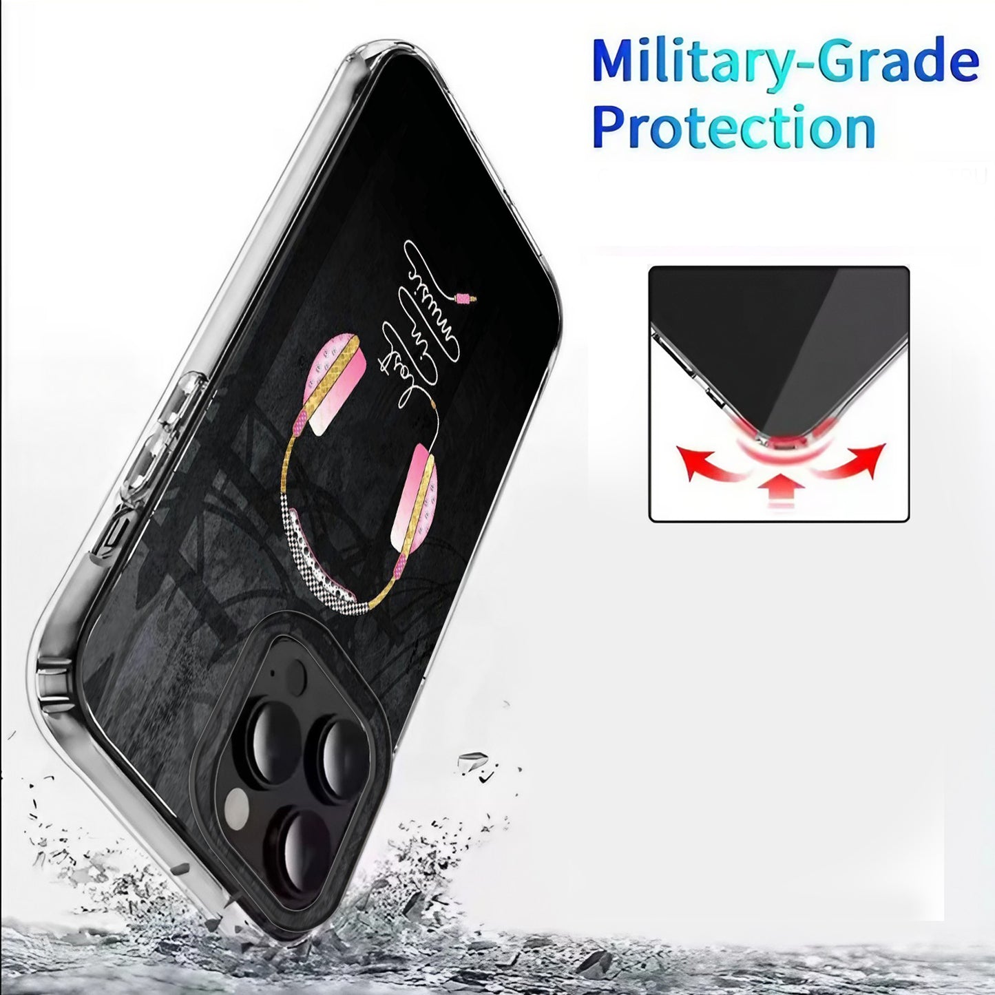 Lost in Music 🎶🎧 Phone Case