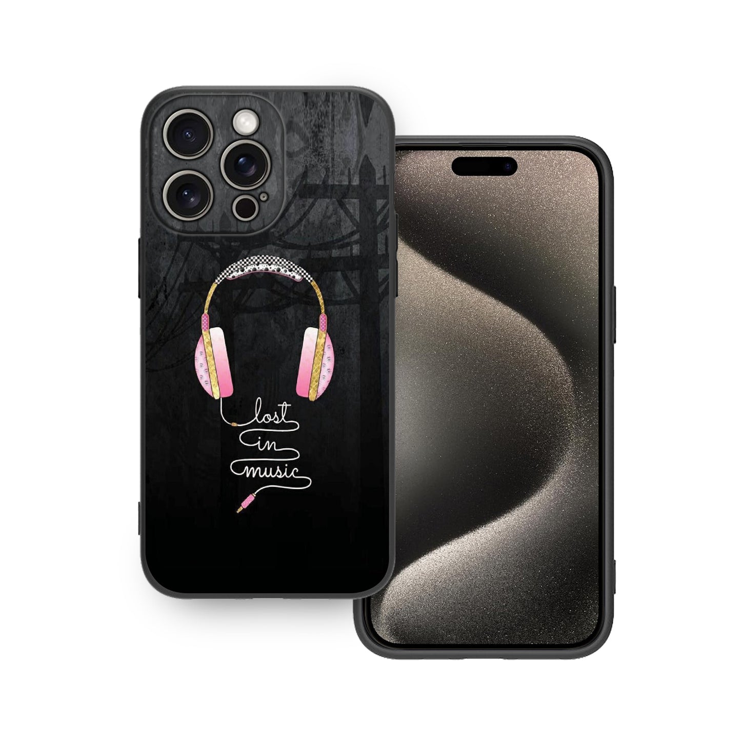 Lost in Music 🎶🎧 Phone Case