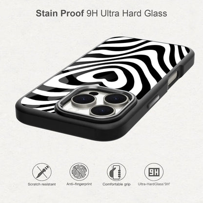 Black & White Heart 🖤🤍 Phone Case