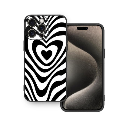 Black & White Heart 🖤🤍 Phone Case
