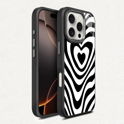 Black & White Heart 🖤🤍 Phone Case
