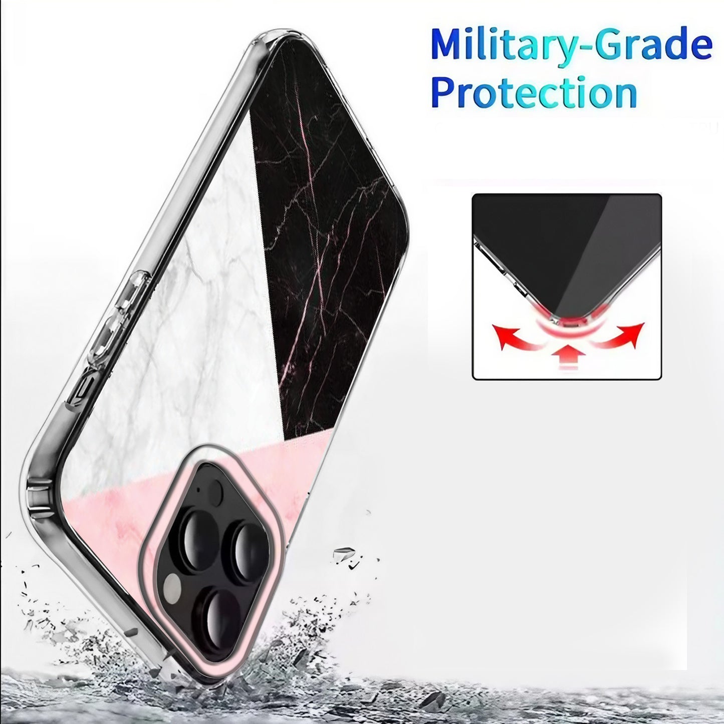 Granite Border 🪨📱 Phone Case