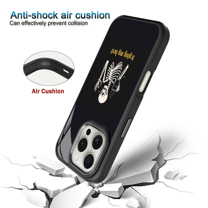 Trying My Best ☠️✨ Skeleton Phone Case