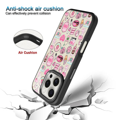 Pink Queen 👑💄 Girly Makeup Kit Phone Case