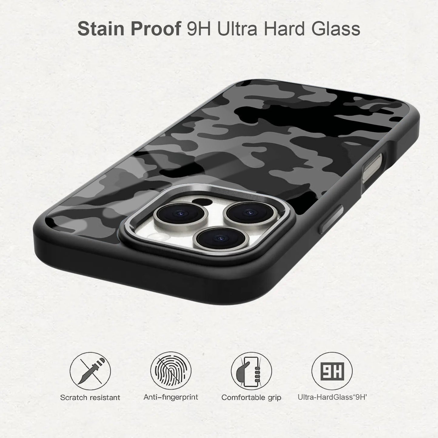 🟢⚫ Camouflage Phone Case