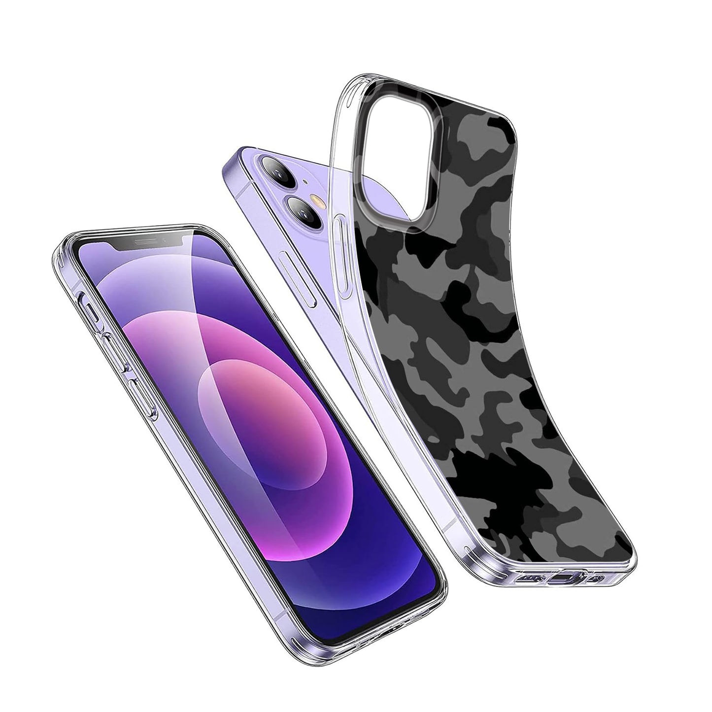 🟢⚫ Camouflage Phone Case