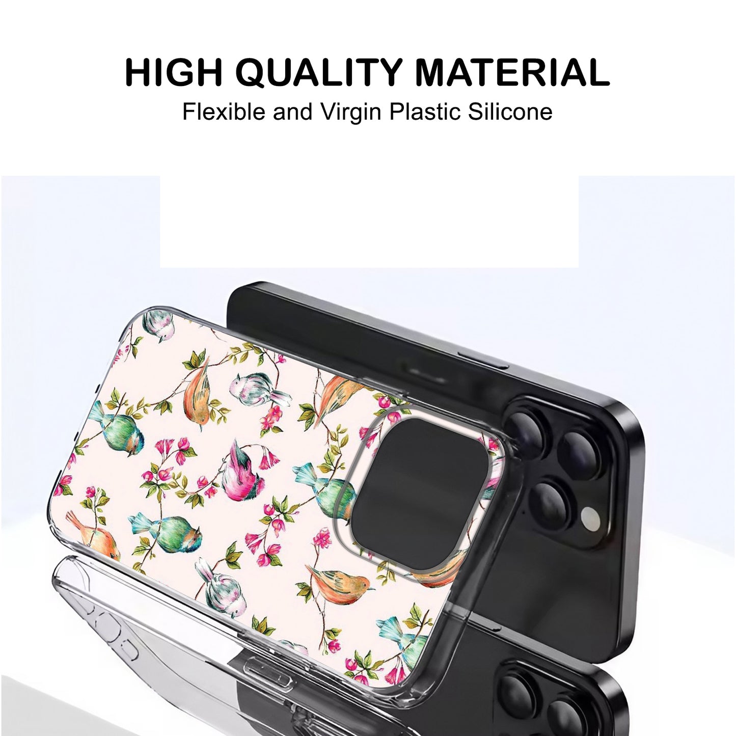 🐦✨ Birds Pattern Phone Case