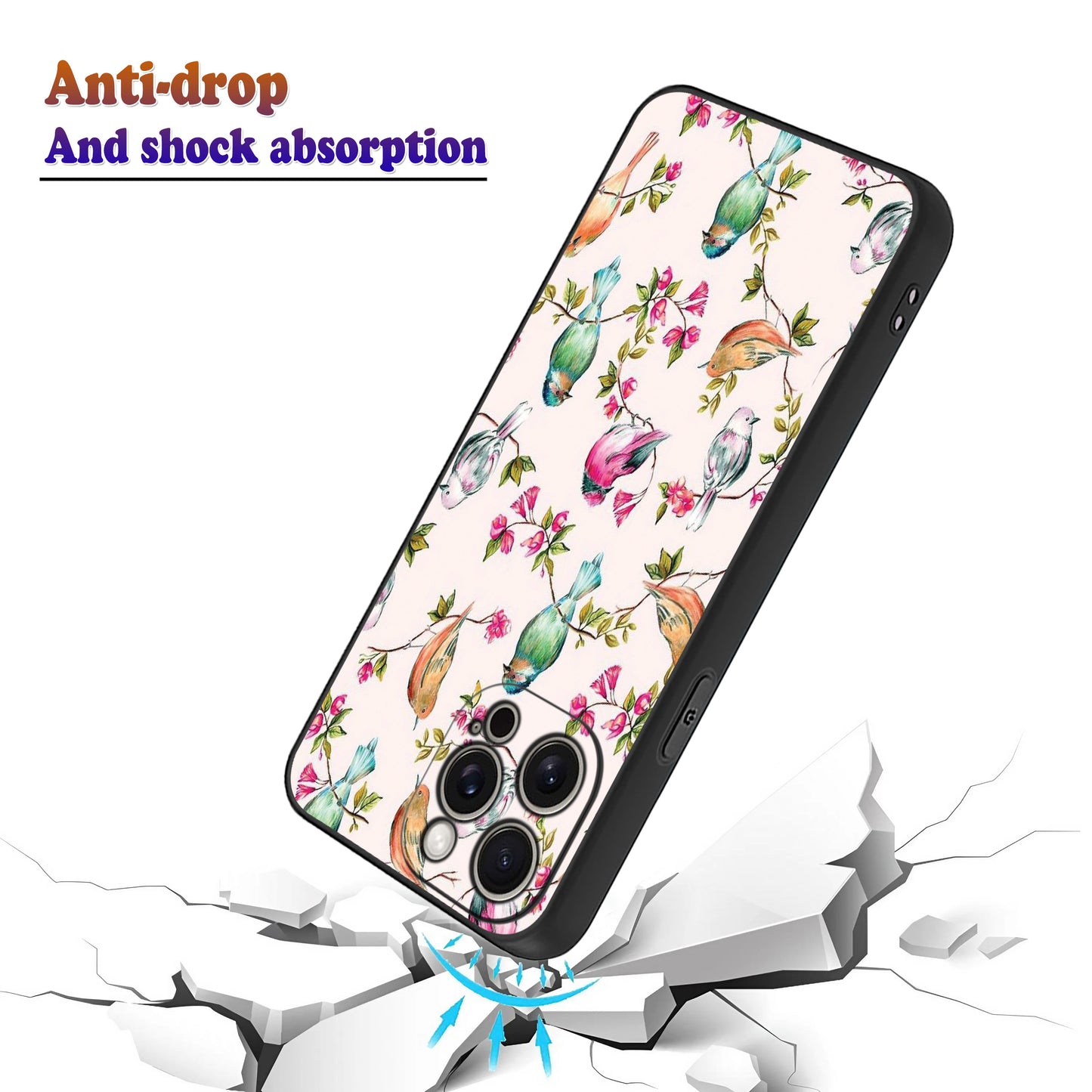 🐦✨ Birds Pattern Phone Case