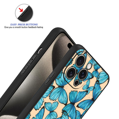 🦋🔵 Blue Butterfly Phone Case