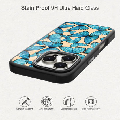 🦋🔵 Blue Butterfly Phone Case