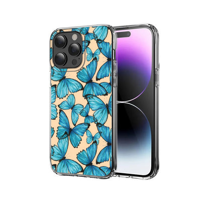 🦋🔵 Blue Butterfly Phone Case