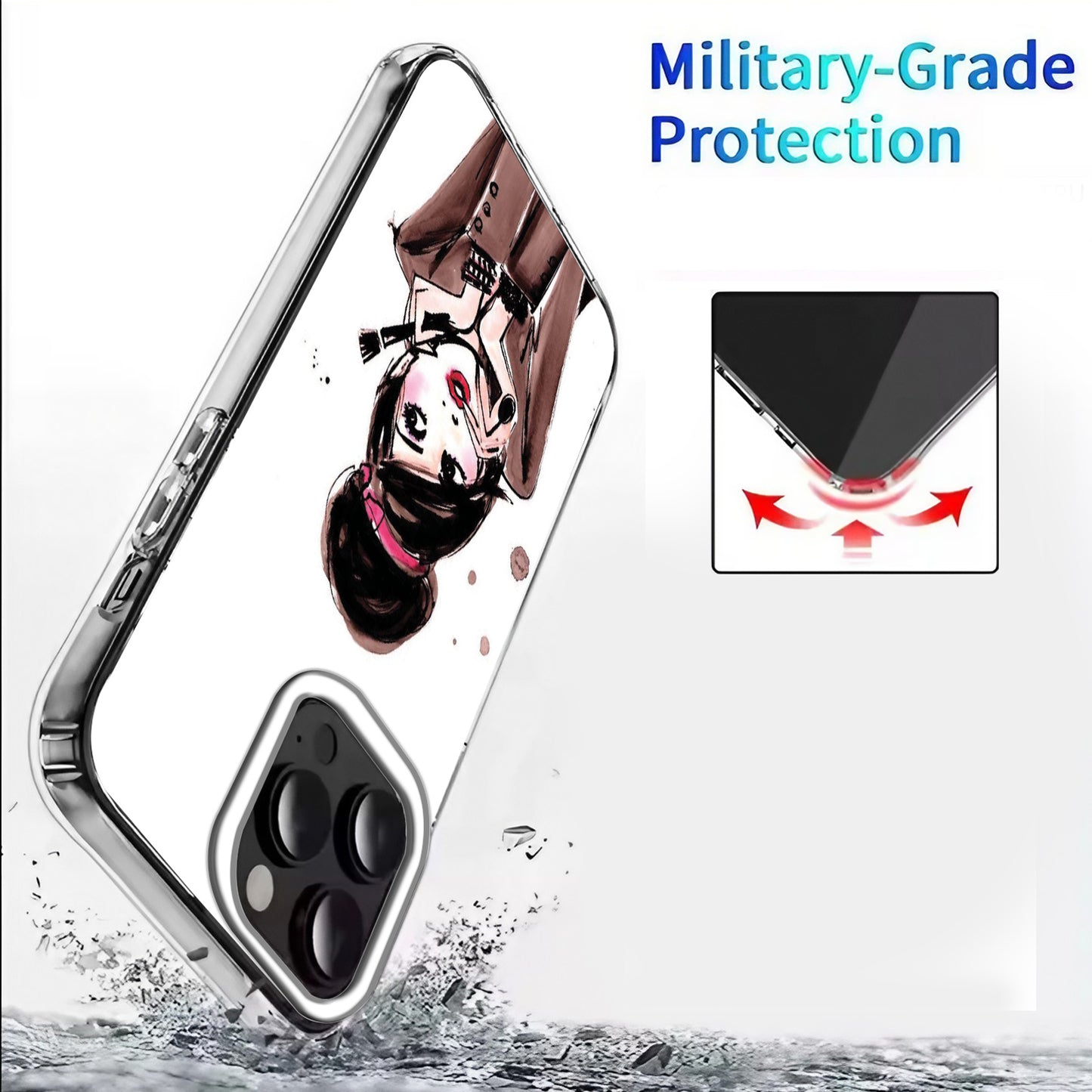 👗 Izak Zenou Fashion Beauty Phone Case