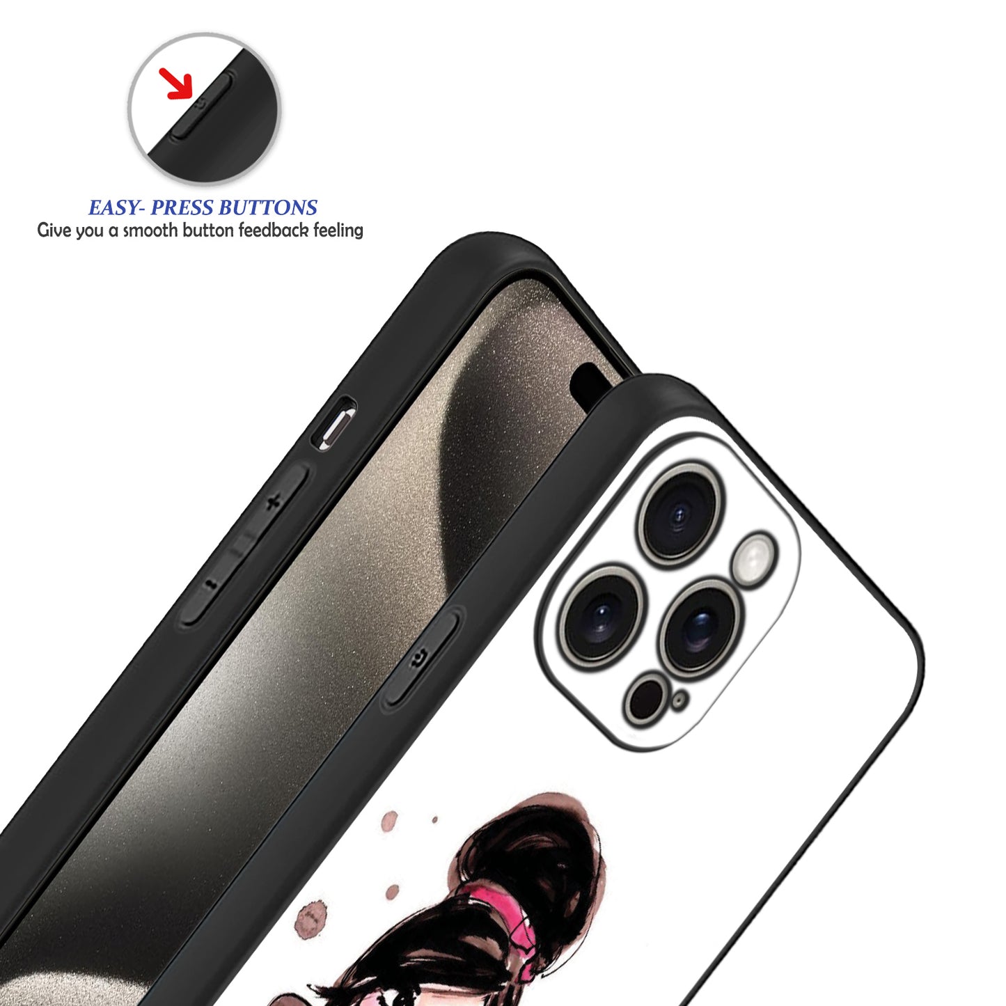 👗 Izak Zenou Fashion Beauty Phone Case