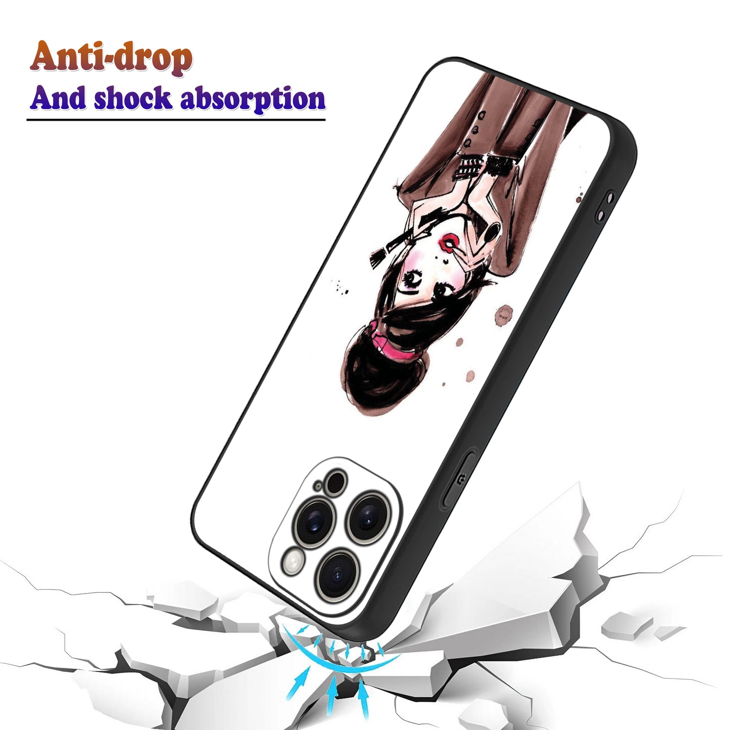 👗 Izak Zenou Fashion Beauty Phone Case