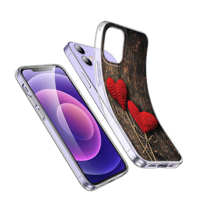 ❤️❤️ Two Red Love Hearts Phone Case