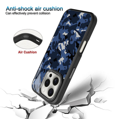 🔵🟤 Blue Camouflage Phone Case