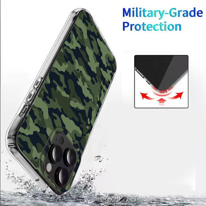 🟢⚫ Camouflage Seamless Pattern Phone Case