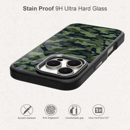 🟢⚫ Camouflage Seamless Pattern Phone Case