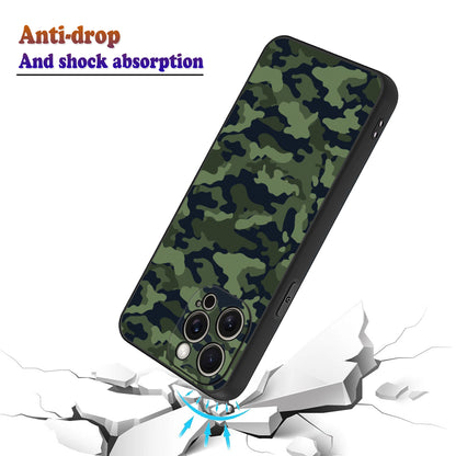 🟢⚫ Camouflage Seamless Pattern Phone Case
