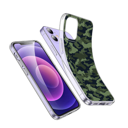 🟢⚫ Camouflage Seamless Pattern Phone Case