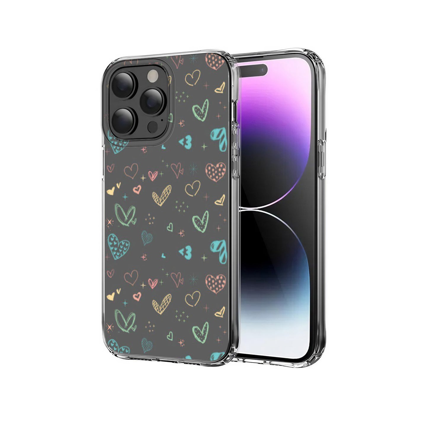 ❤️✨ Pattern Heart Phone Case