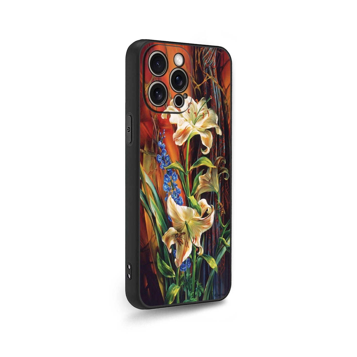 🌺🌼 Lily with Yellow & Orange Flowers Phone Case