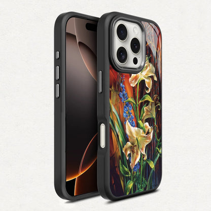 🌺🌼 Lily with Yellow & Orange Flowers Phone Case