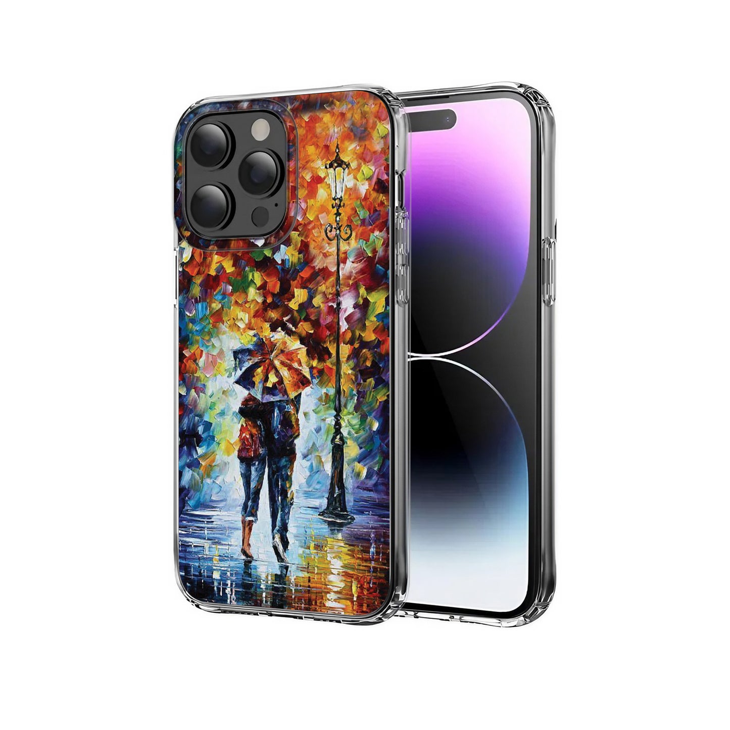 ☂️❤️ Lovers Under One Umbrella Phone Case