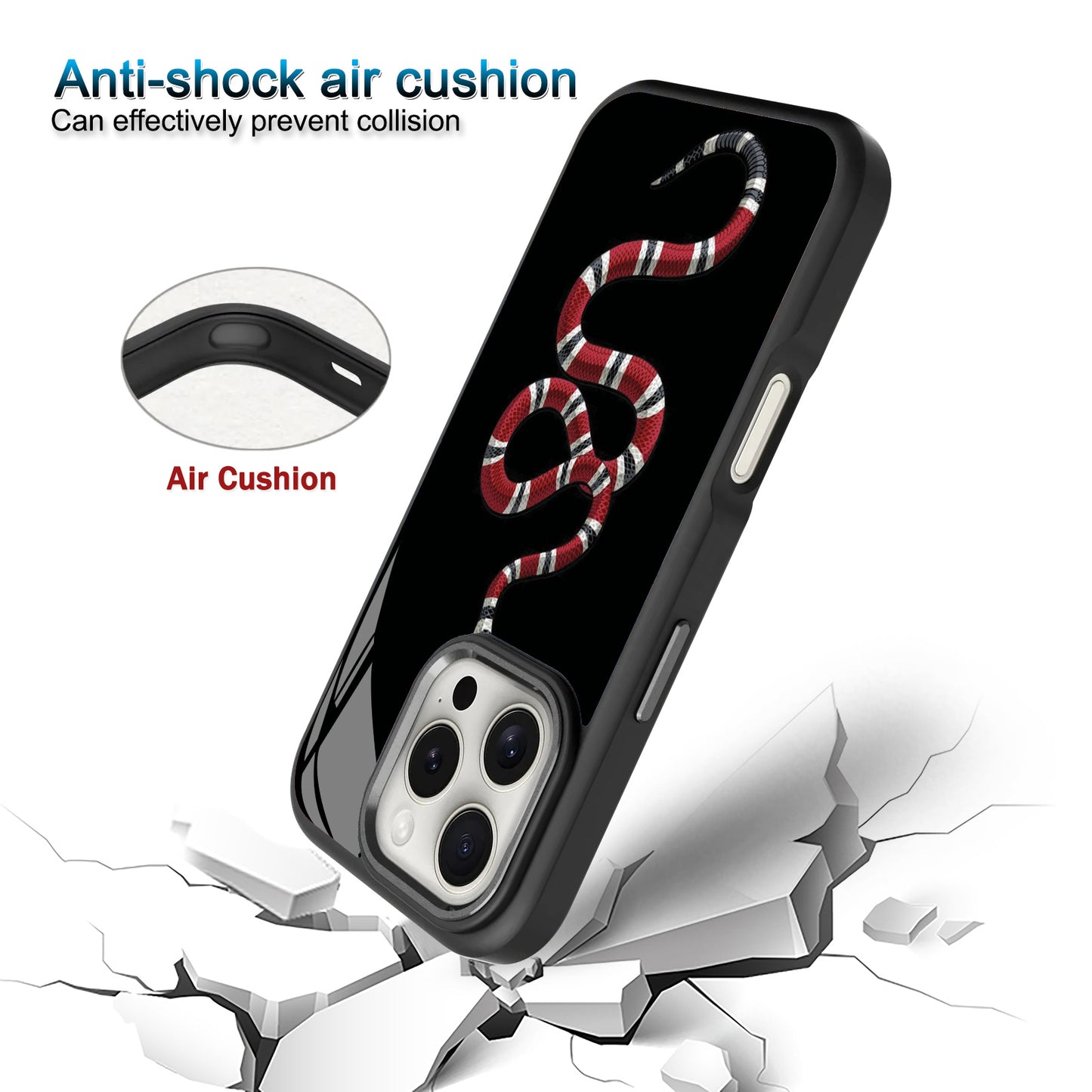 🐍 Snake Phone Case – Sleek & Stylish