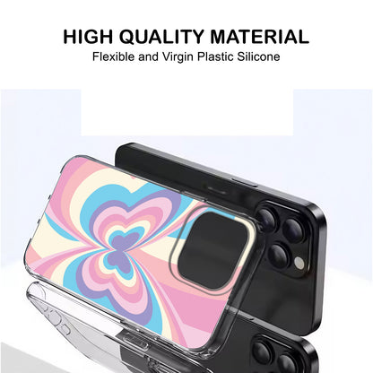 💙❤️🦋 Colorful Heart Butterfly Phone Case