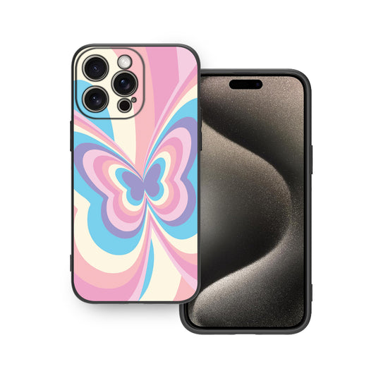 💙❤️🦋 Colorful Heart Butterfly Phone Case