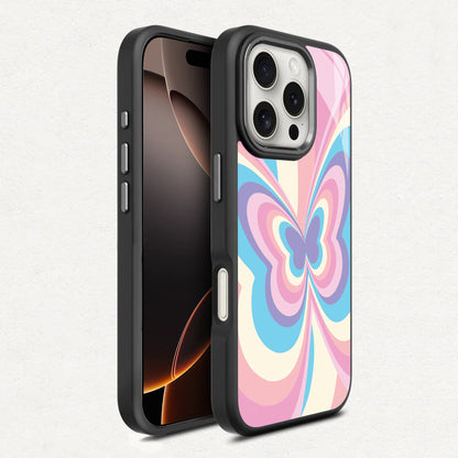 💙❤️🦋 Colorful Heart Butterfly Phone Case