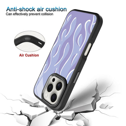 💜🔥 Purple Flame Aesthetic Phone Case