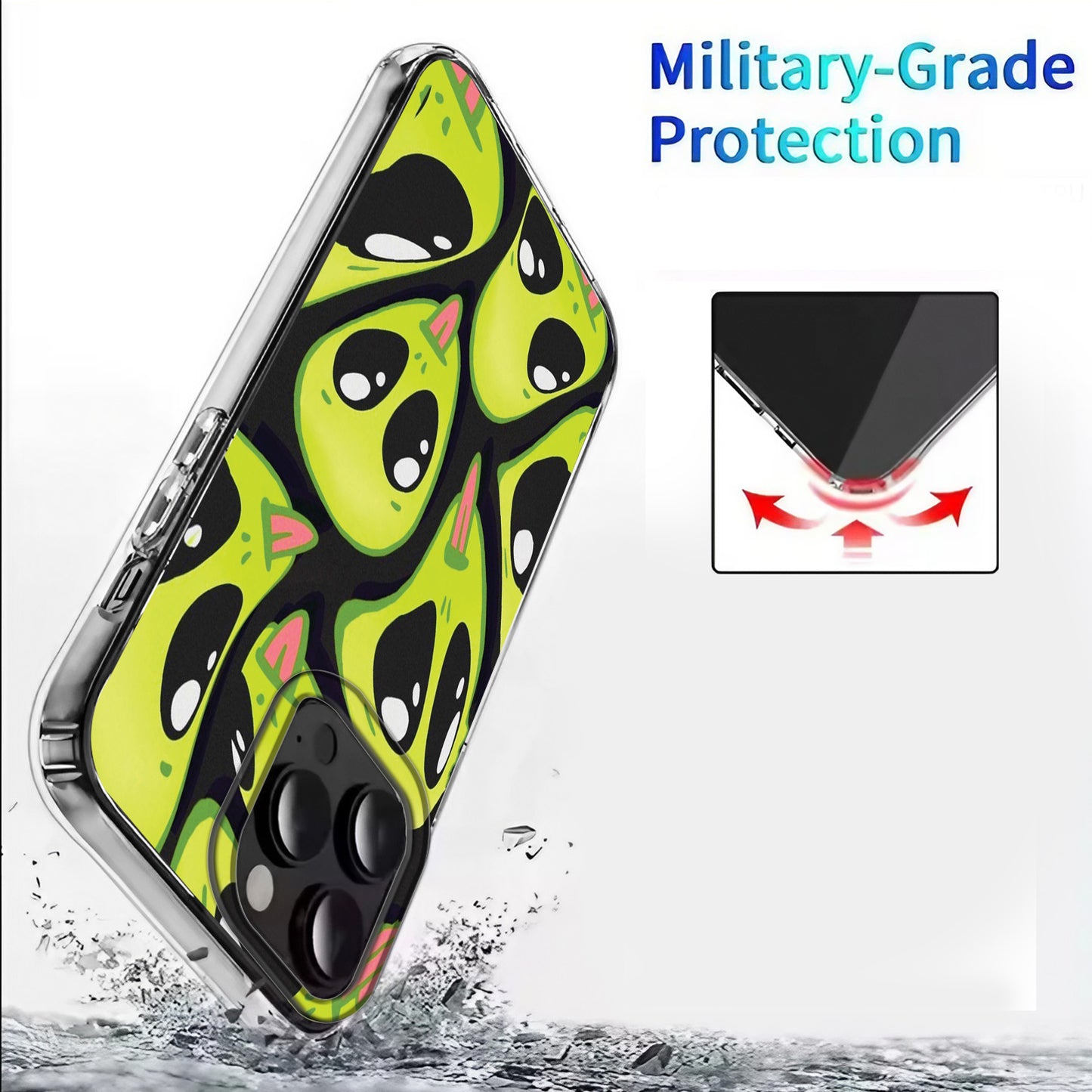 👽 Big Eye Alien Phone Case