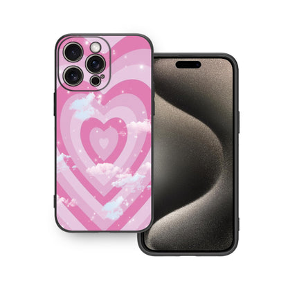 💖 Pink Heart Pattern Phone Case