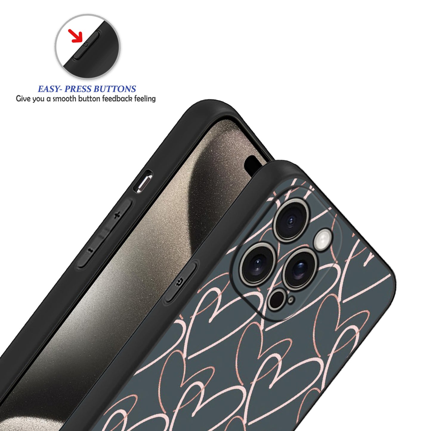 ❤️ Heart Poster Phone Case