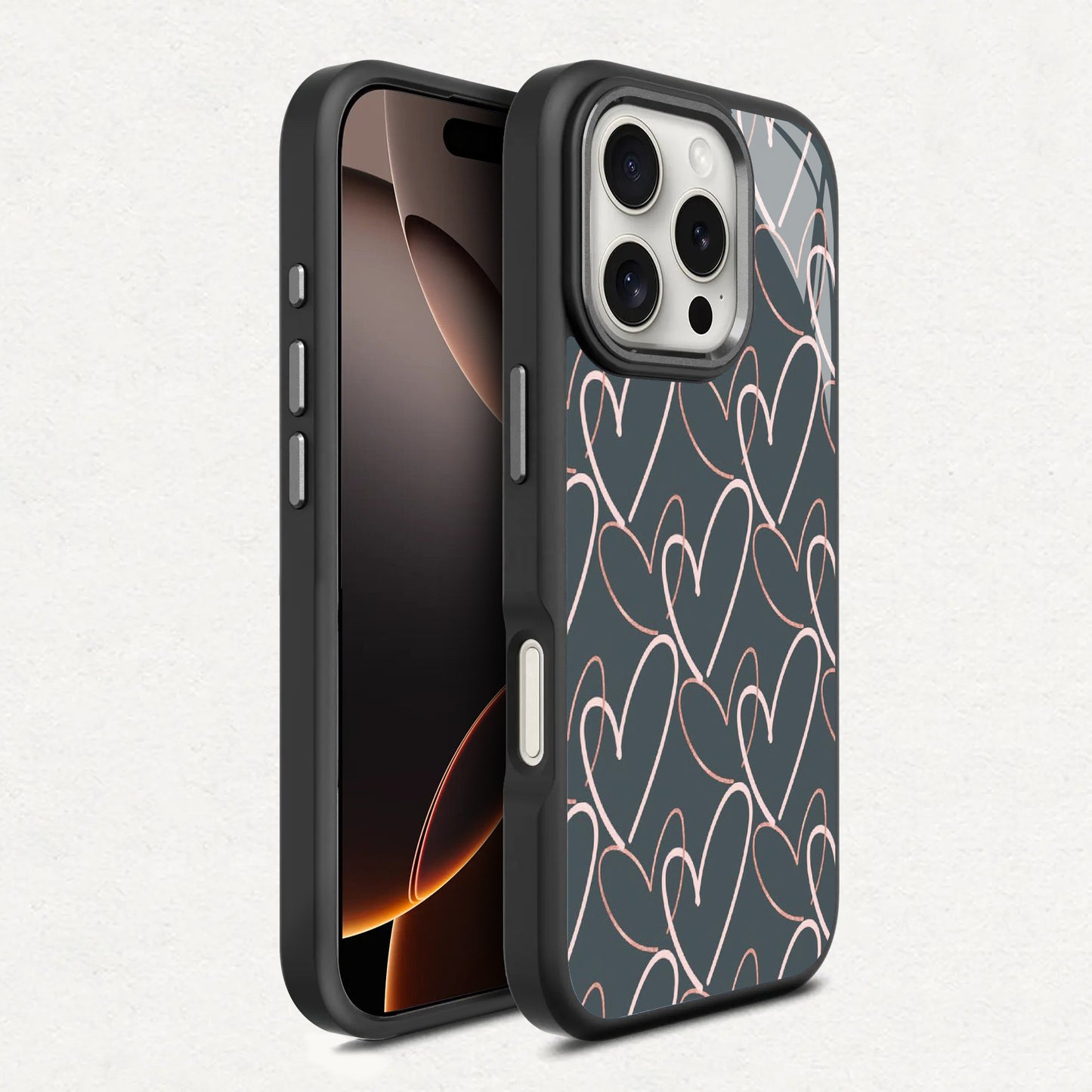 ❤️ Heart Poster Phone Case