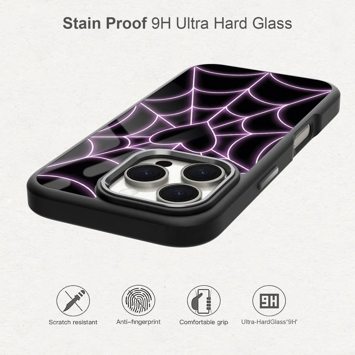 ❤️🕸️ Heart Spider Web Phone Case