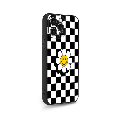 🌸 Flower with Smiley Face Phone Case