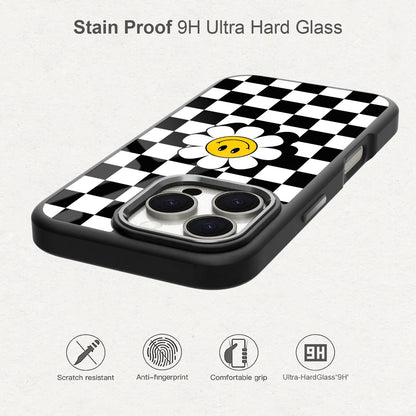 🌸 Flower with Smiley Face Phone Case