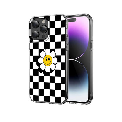 🌸 Flower with Smiley Face Phone Case